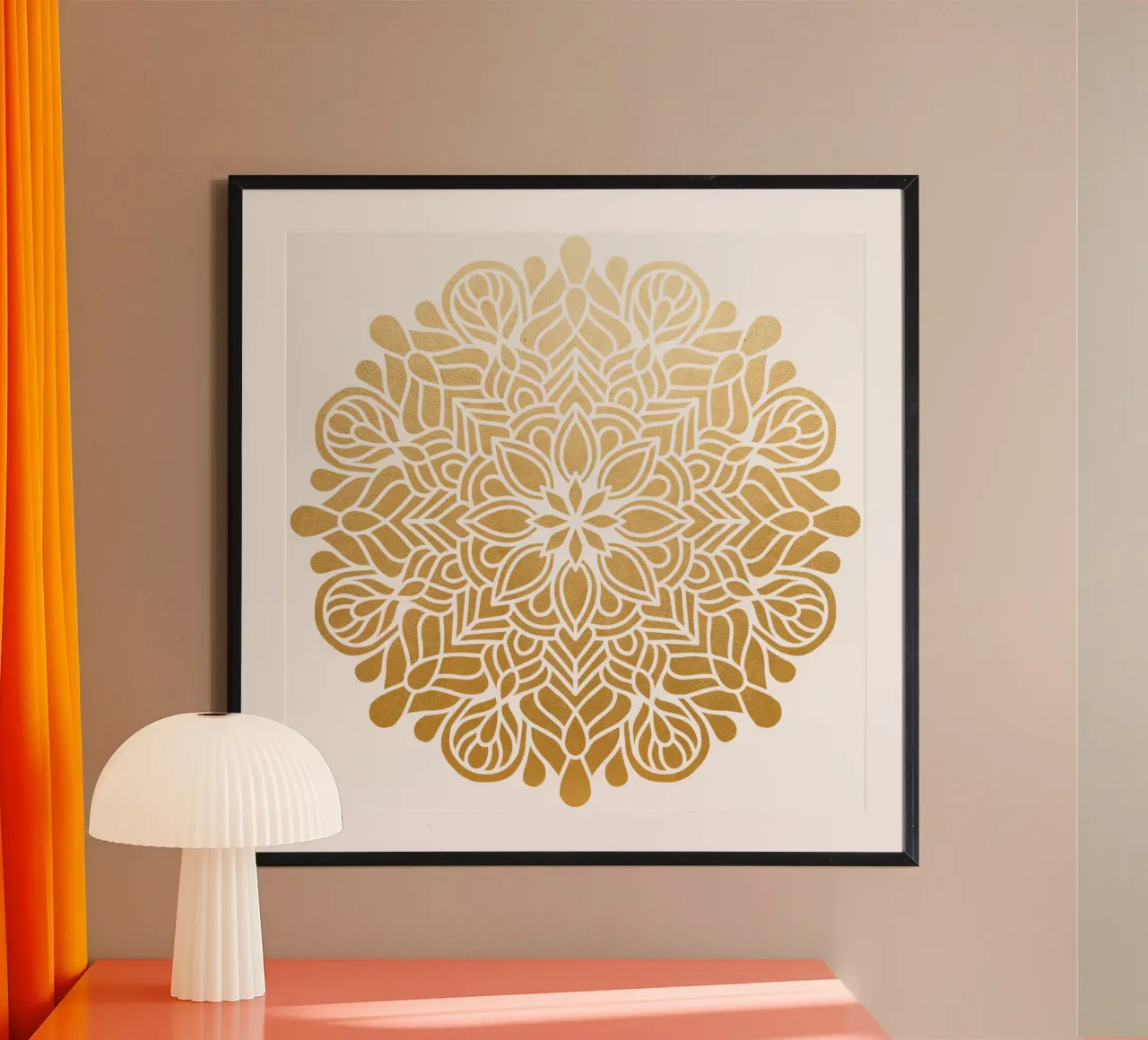 Mandala d'oro carta hahnemühle da Spiritual Touch
