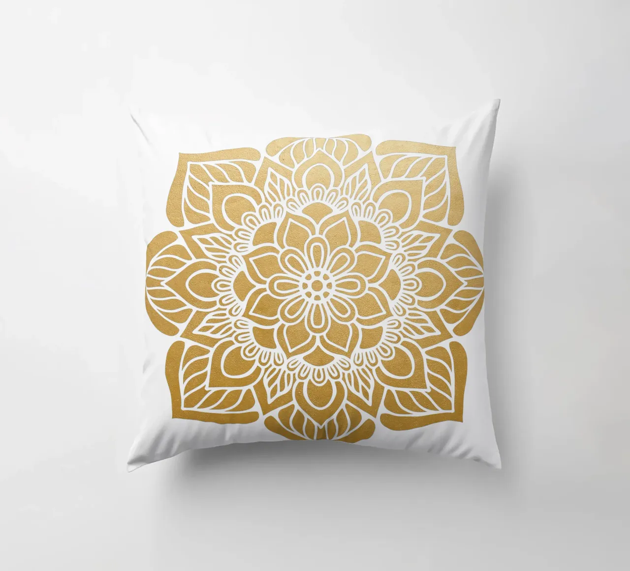 Mandala d'oro cuscino da Spiritual Touch