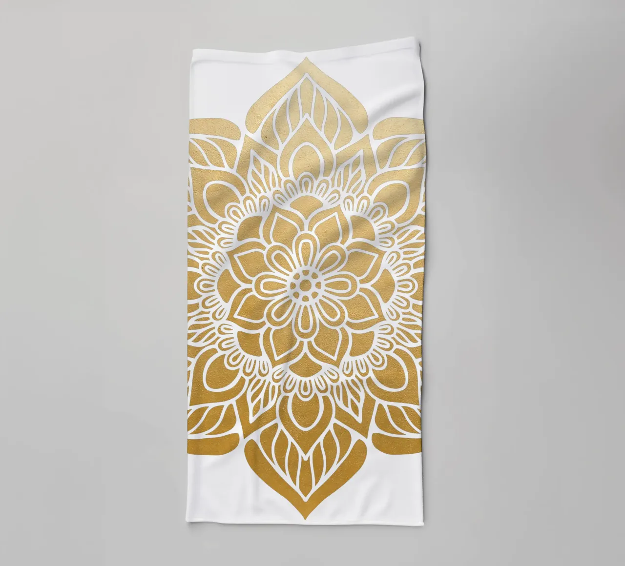 Mandala d'oro asciugamano da bagno da Spiritual Touch