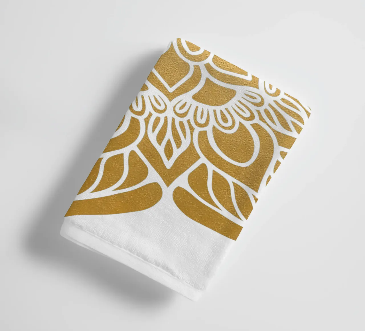 Mandala d'oro asciugamano da bagno da Spiritual Touch