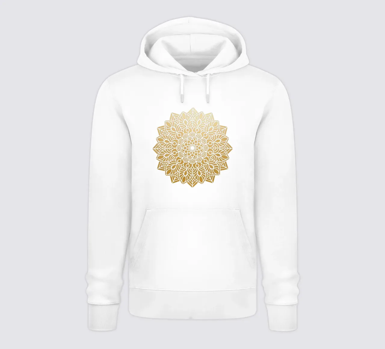 Mandala d'oro felpa con cappuccio da Spiritual Touch