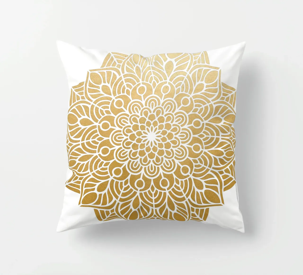 Mandala d'oro cuscino da Spiritual Touch