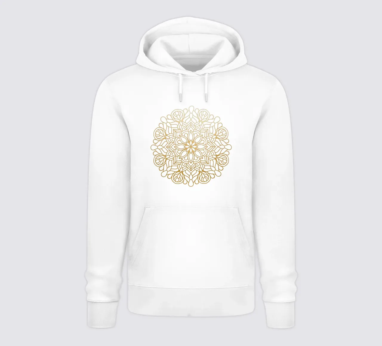Mandala d'oro felpa con cappuccio da Spiritual Touch