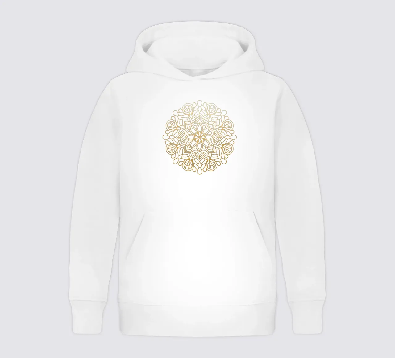 Mandala d'oro felpa bambino con cappuccio da Spiritual Touch
