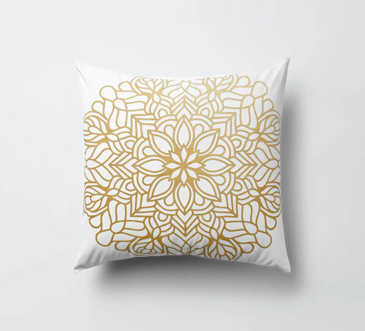 Mandala d'oro cuscino da Spiritual Touch