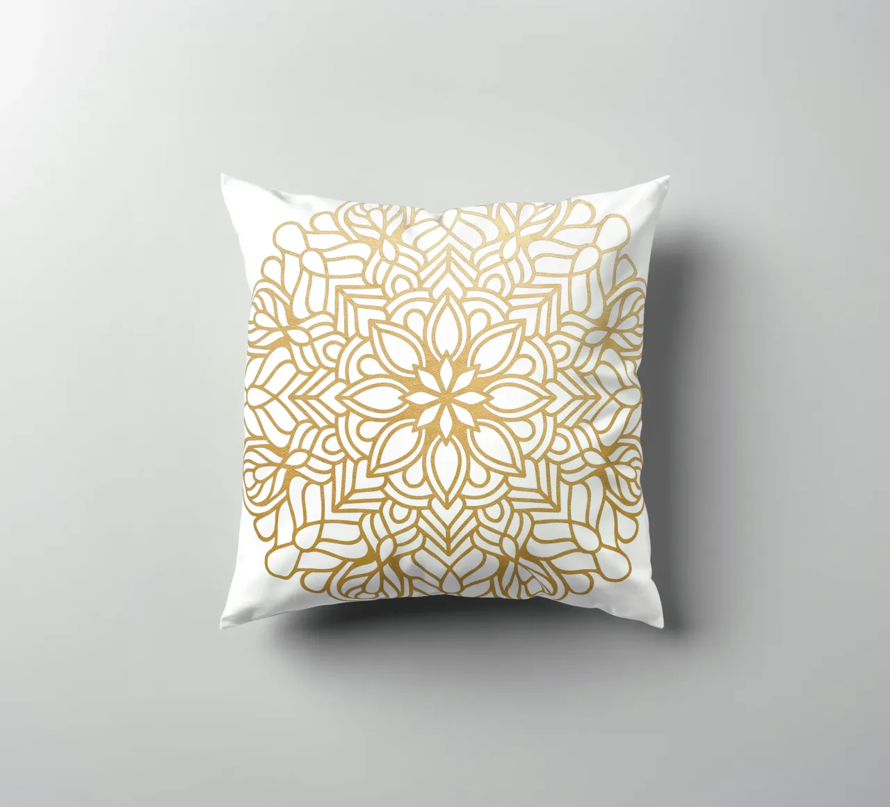 Mandala d'oro cuscino da Spiritual Touch
