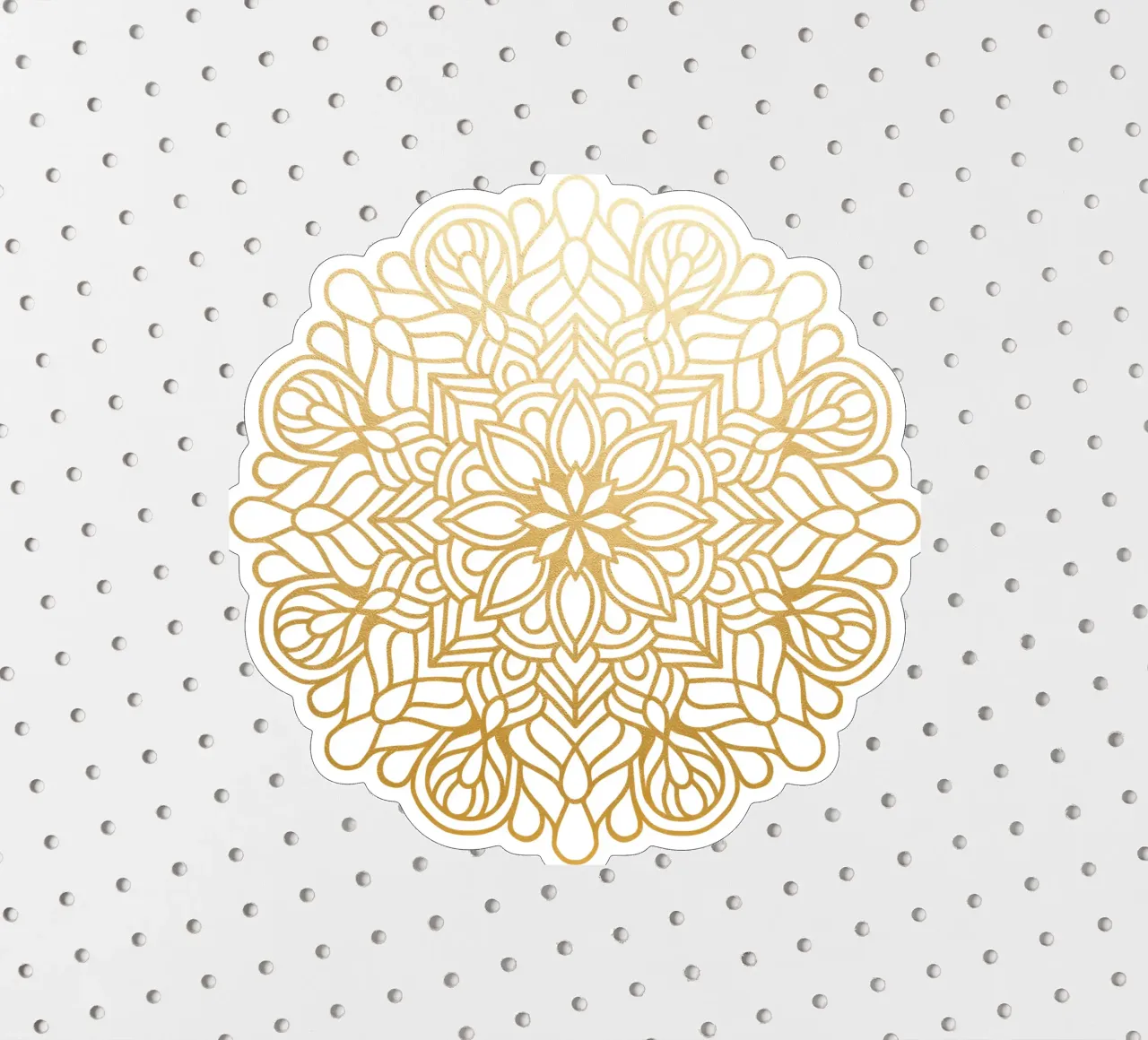 Golden Mandala sticker by Spiritual Touch