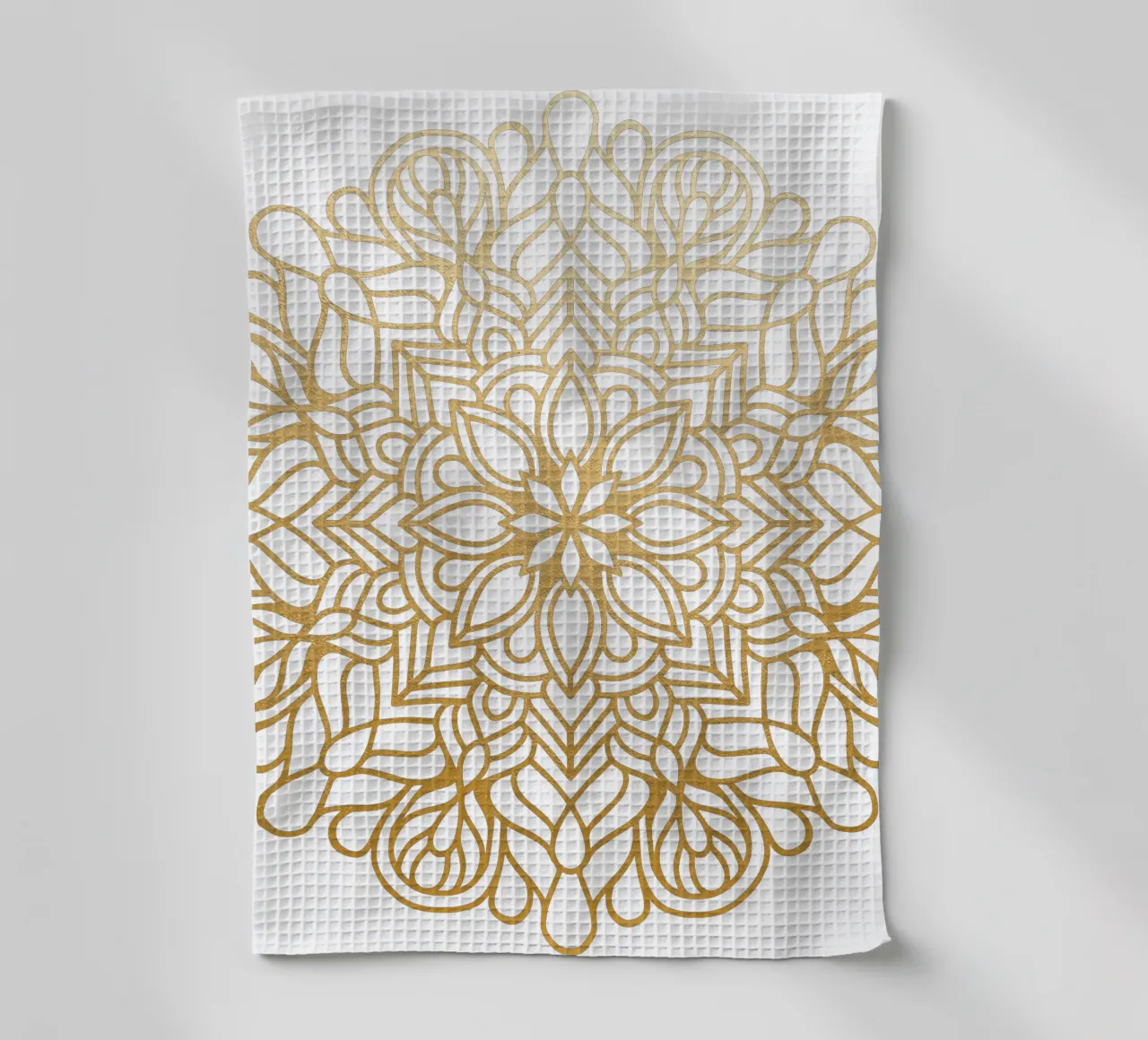 Mandala d'oro canovaccio da cucina da Spiritual Touch
