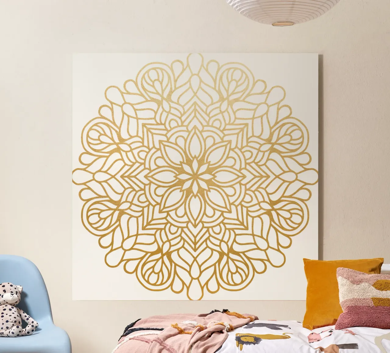 Mandala d'oro plexiglass da Spiritual Touch