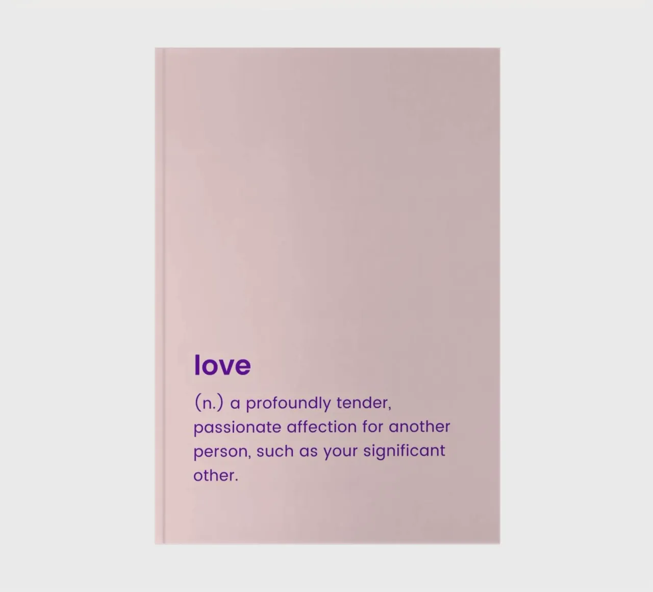 For Your Partner notebook by Studio One
