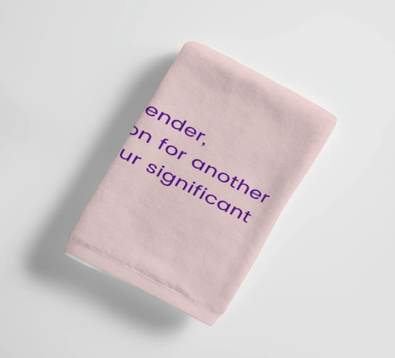 For Your Partner Handtuch von Studio One