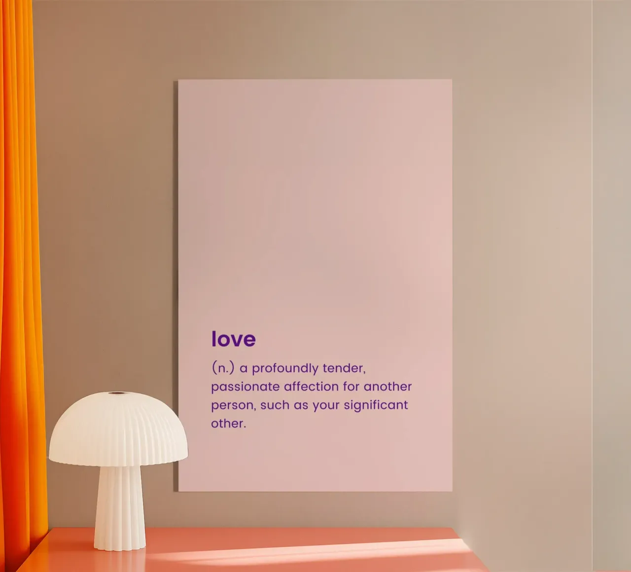 For Your Partner plexiglass da Studio One