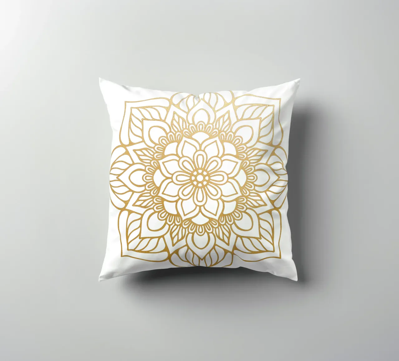 Mandala d'oro cuscino da Spiritual Touch