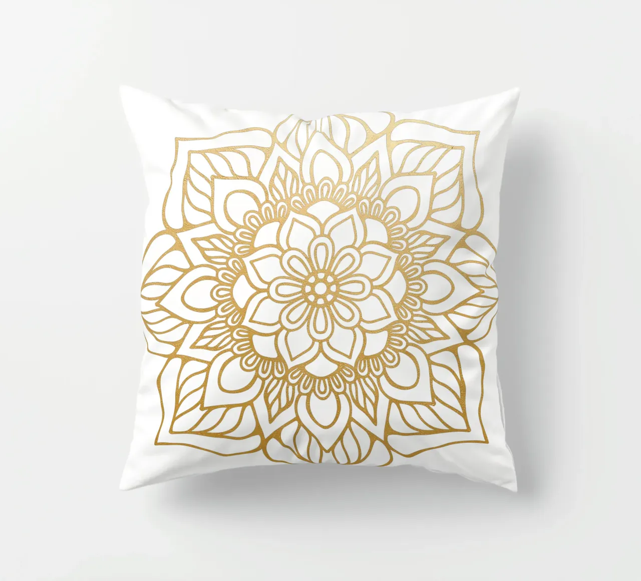Mandala d'oro cuscino da Spiritual Touch