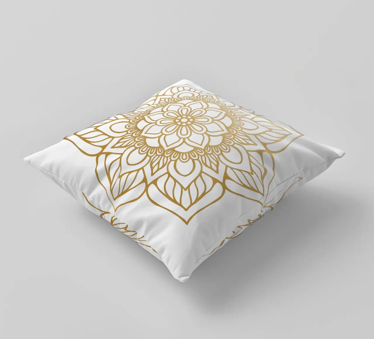 Mandala d'oro cuscino da Spiritual Touch