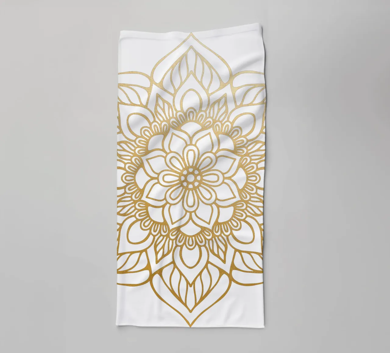Mandala d'oro asciugamano da bagno da Spiritual Touch