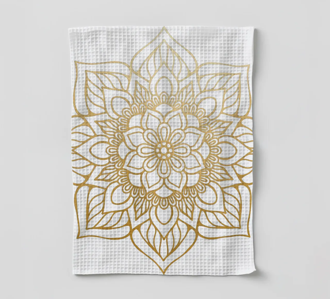 Mandala d'oro canovaccio da cucina da Spiritual Touch