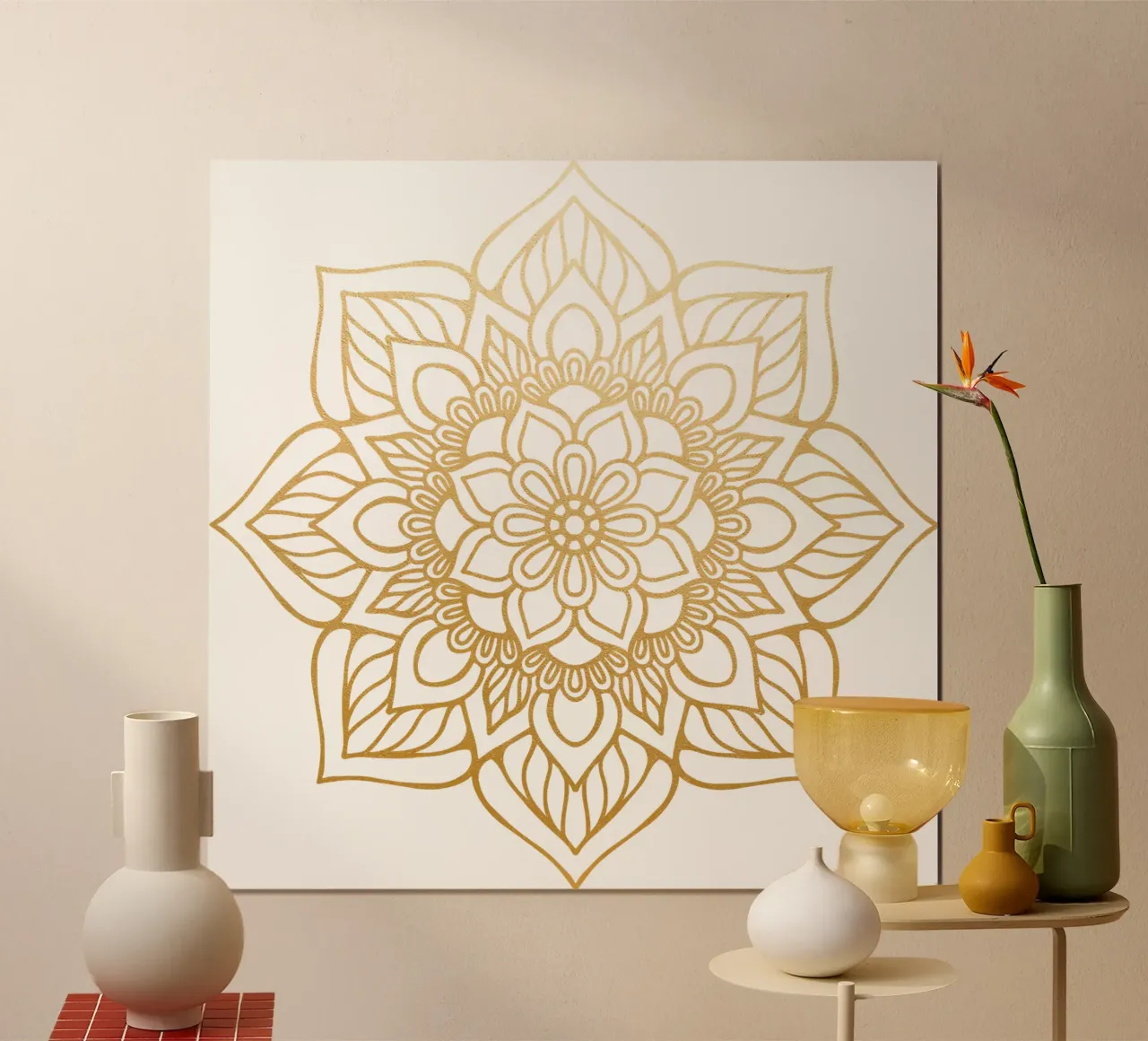 Mandala d'oro carta hahnemühle da Spiritual Touch