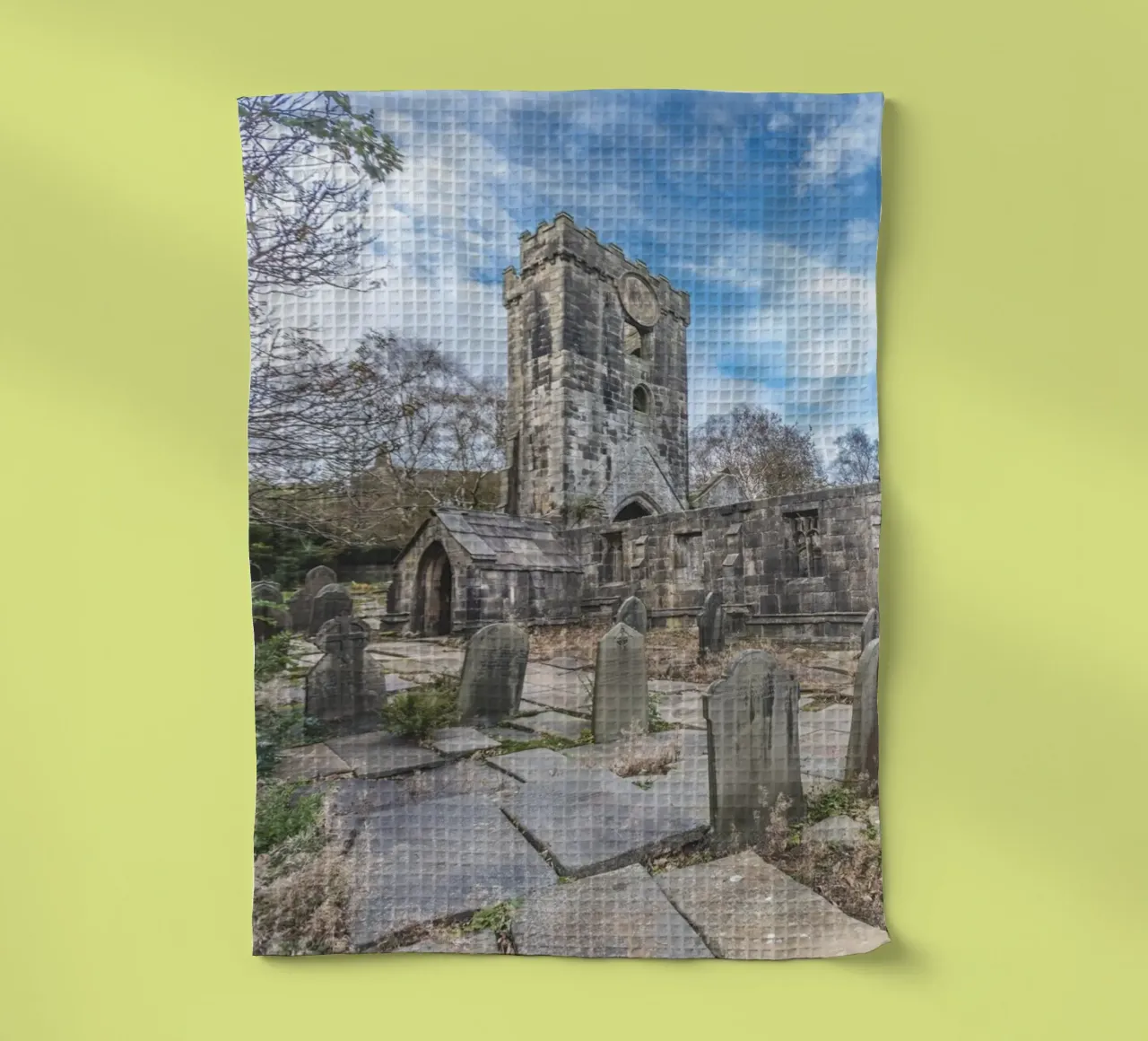 Chiesa di Heptonstall canovaccio da cucina da Dave Hare Photography
