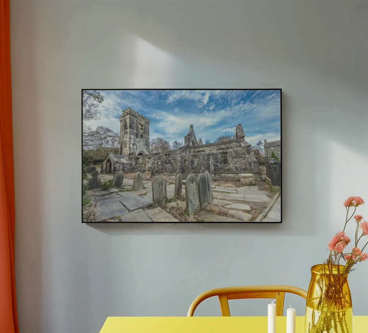 Chiesa di Heptonstall plexiglass da Dave Hare Photography