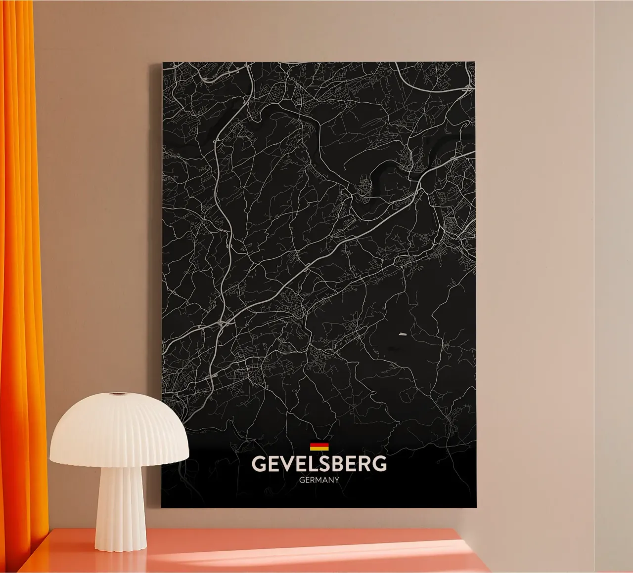 Gevelsberg DE tela con Cornice a cassetta da Christopher Adams