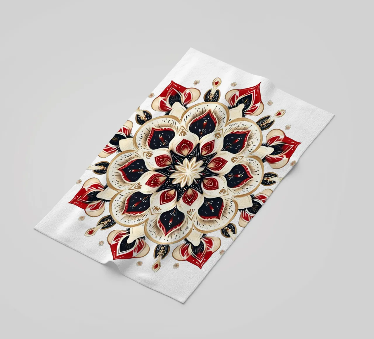 Mandala di Natale telo mare da Spiritual Touch