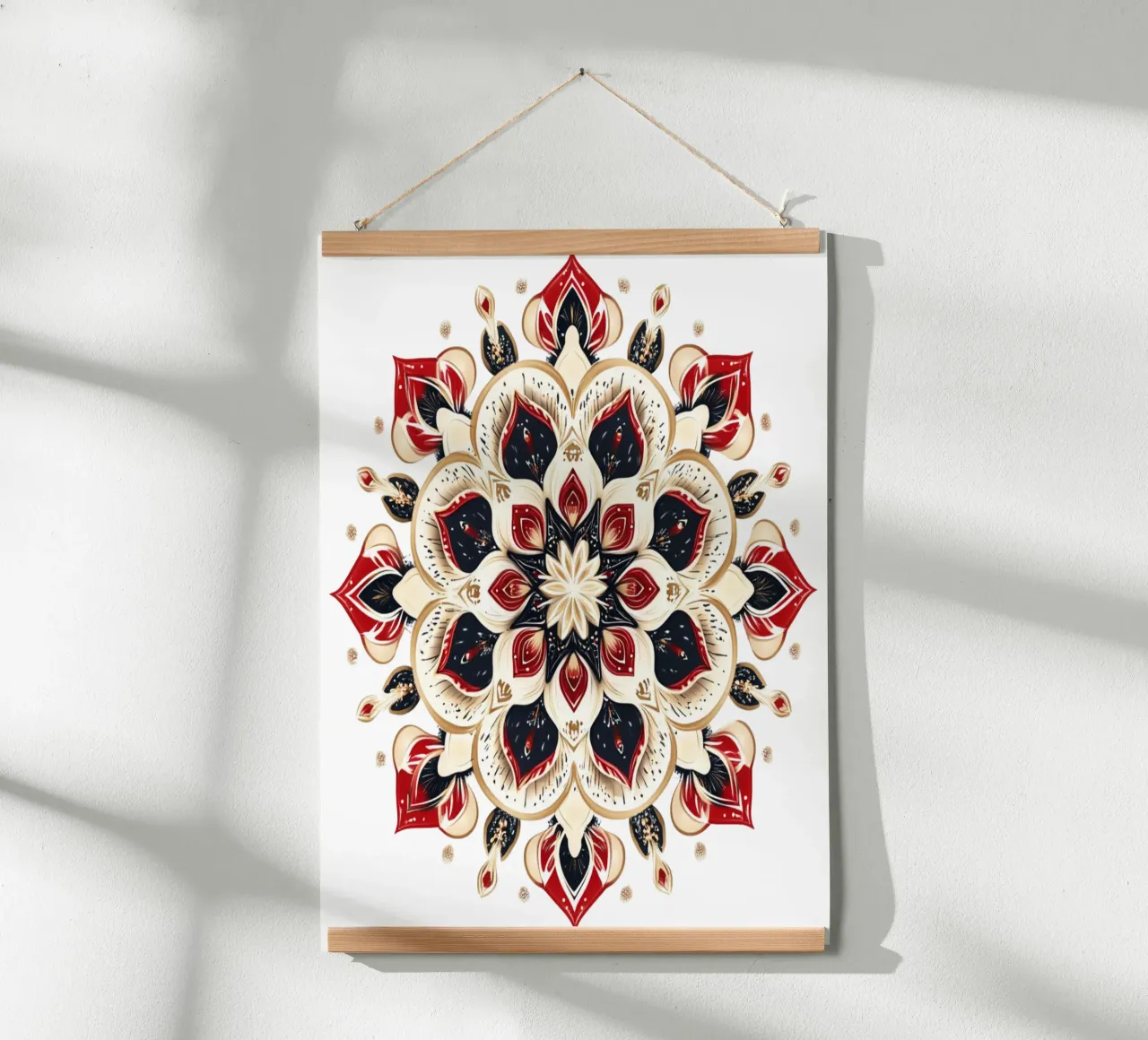 Mandala de Navidad poster de Spiritual Touch