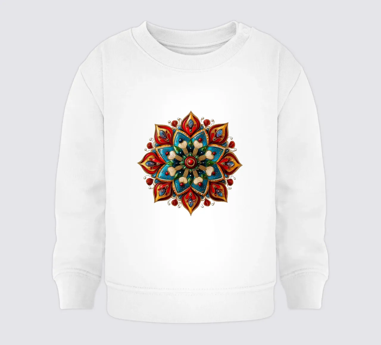 Mandala di Natale felpa neonato da Spiritual Touch