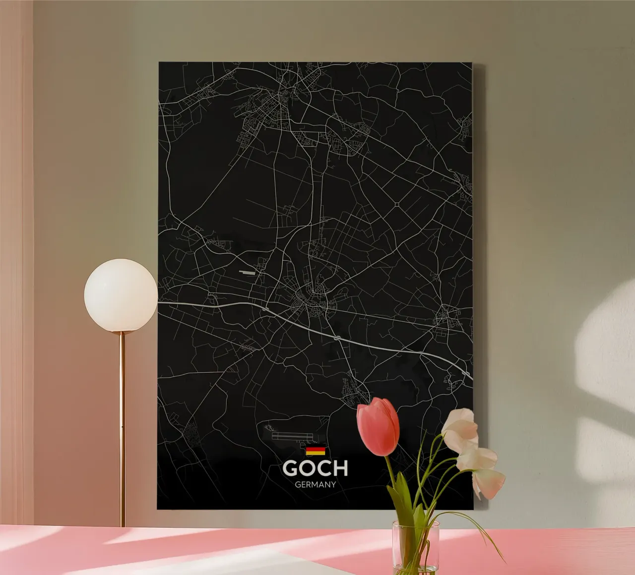 Goch DE tela con Cornice a cassetta da Christopher Adams