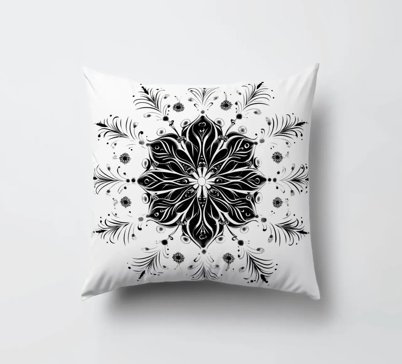 Mandala di Natale cuscino da Spiritual Touch