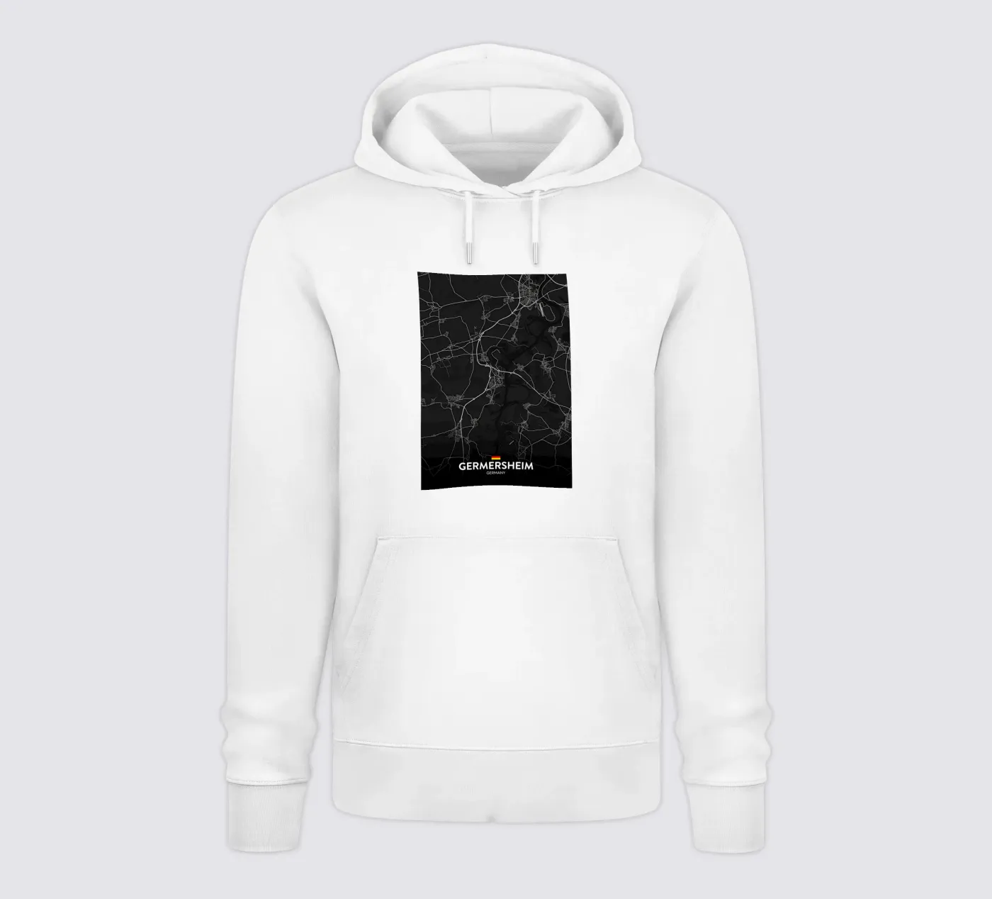 map hoodie by Christopher Adams