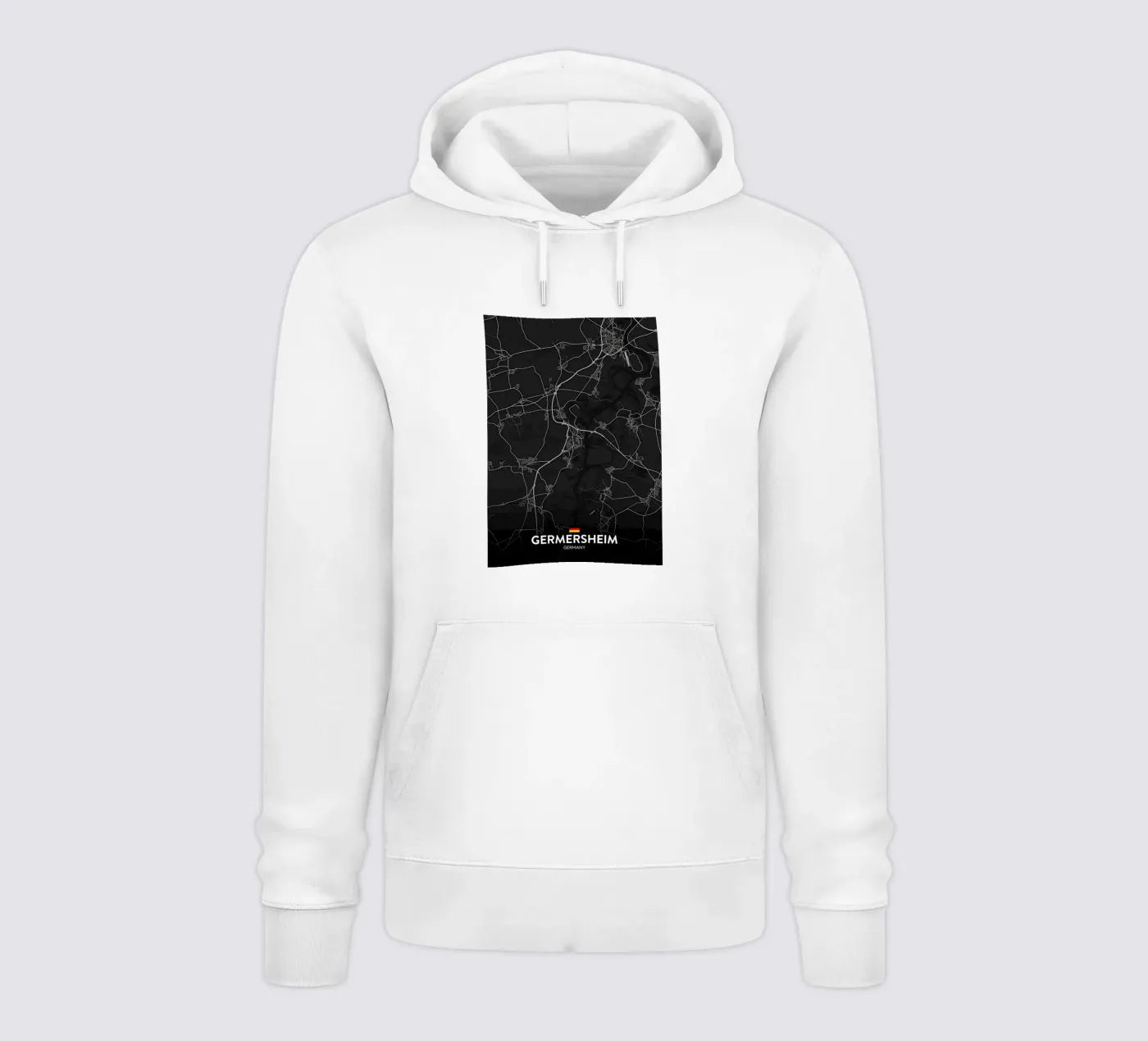 map hoodie by Christopher Adams