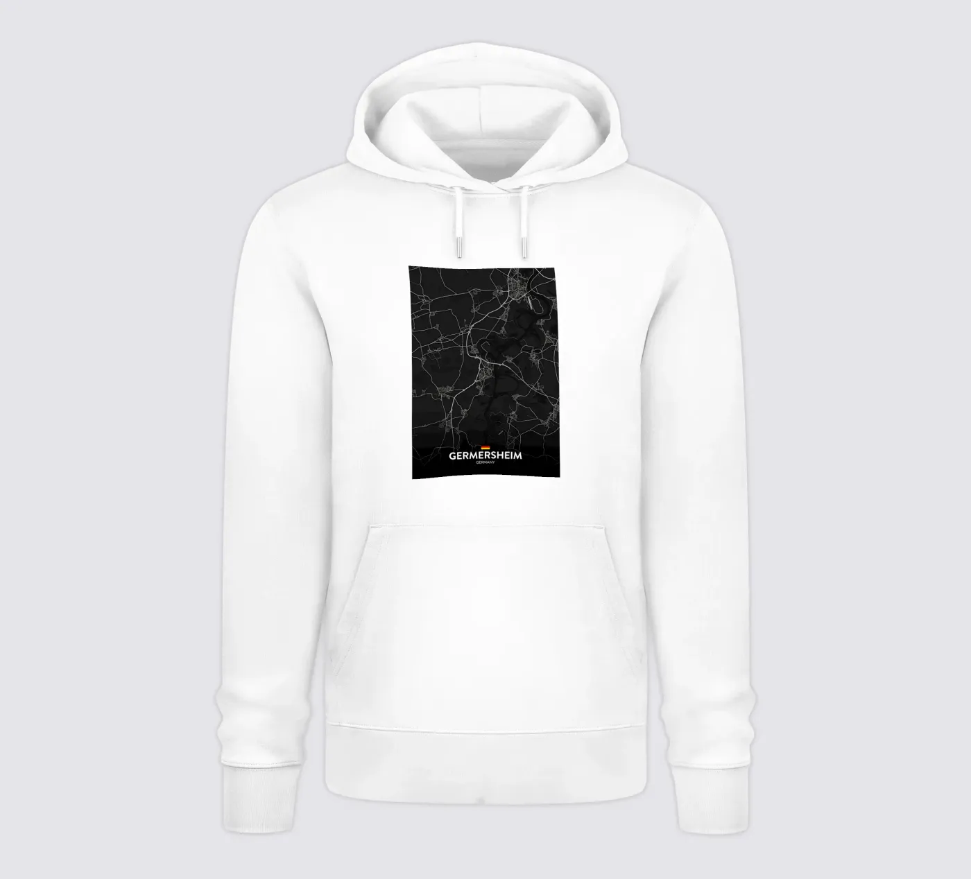 map hoodie by Christopher Adams