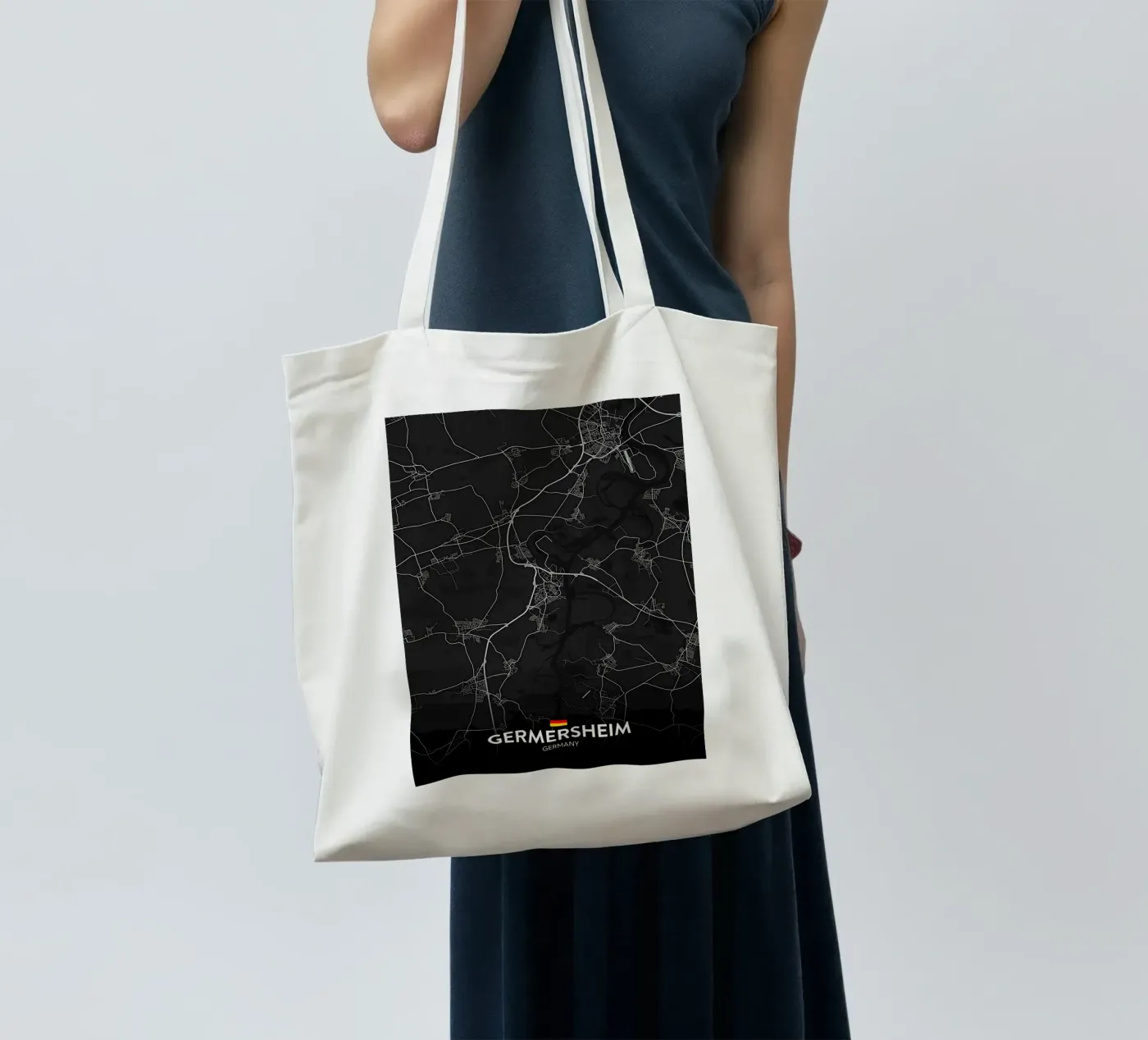 map tote bag by Christopher Adams