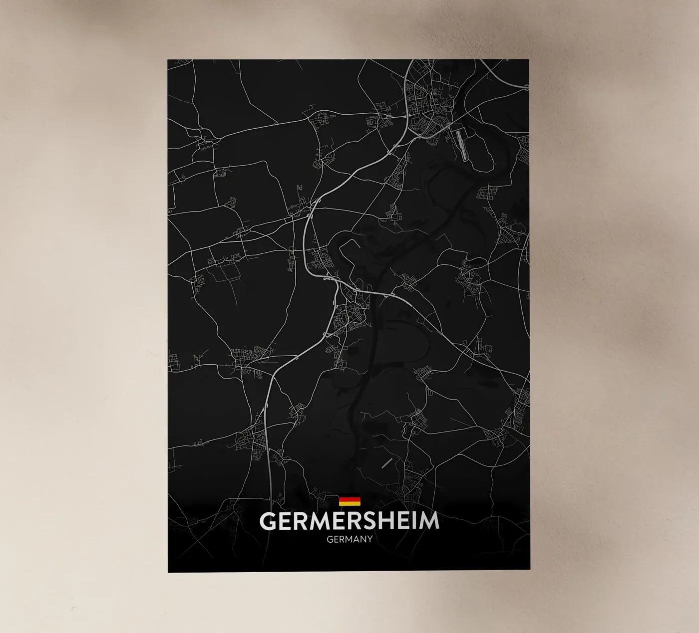 mappa pellicola backlit da Christopher Adams