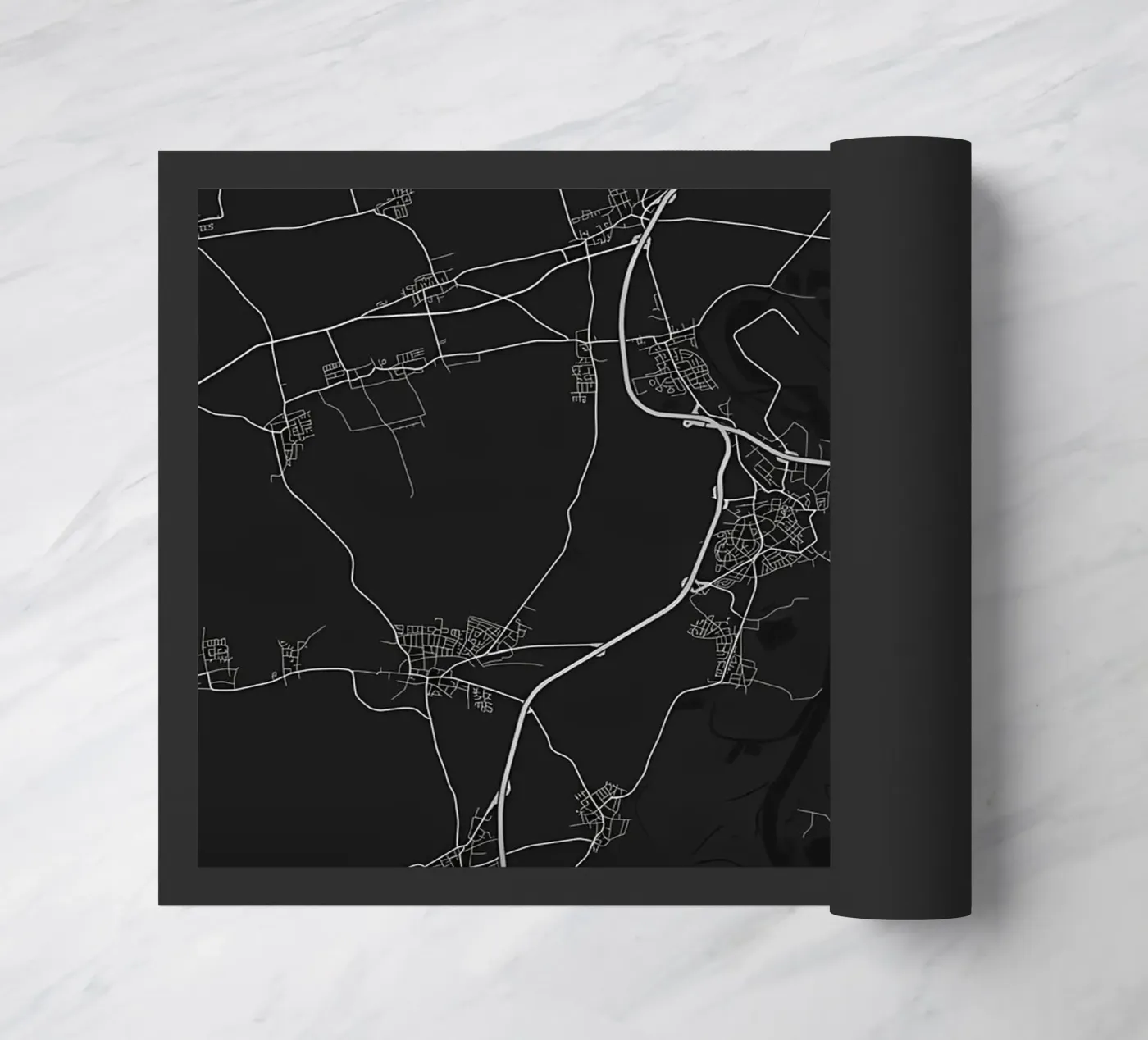 map doormat by Christopher Adams