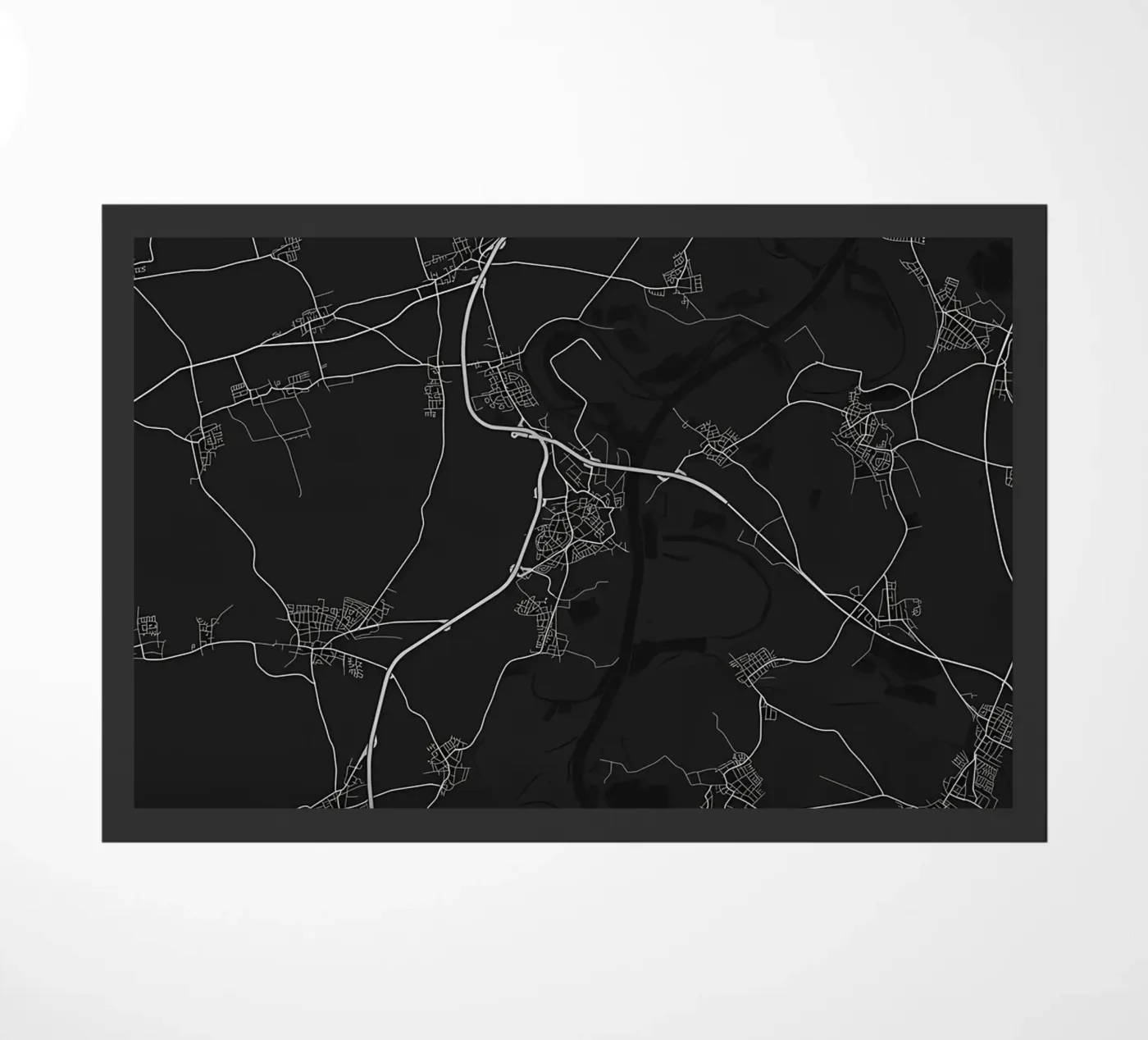 map doormat by Christopher Adams