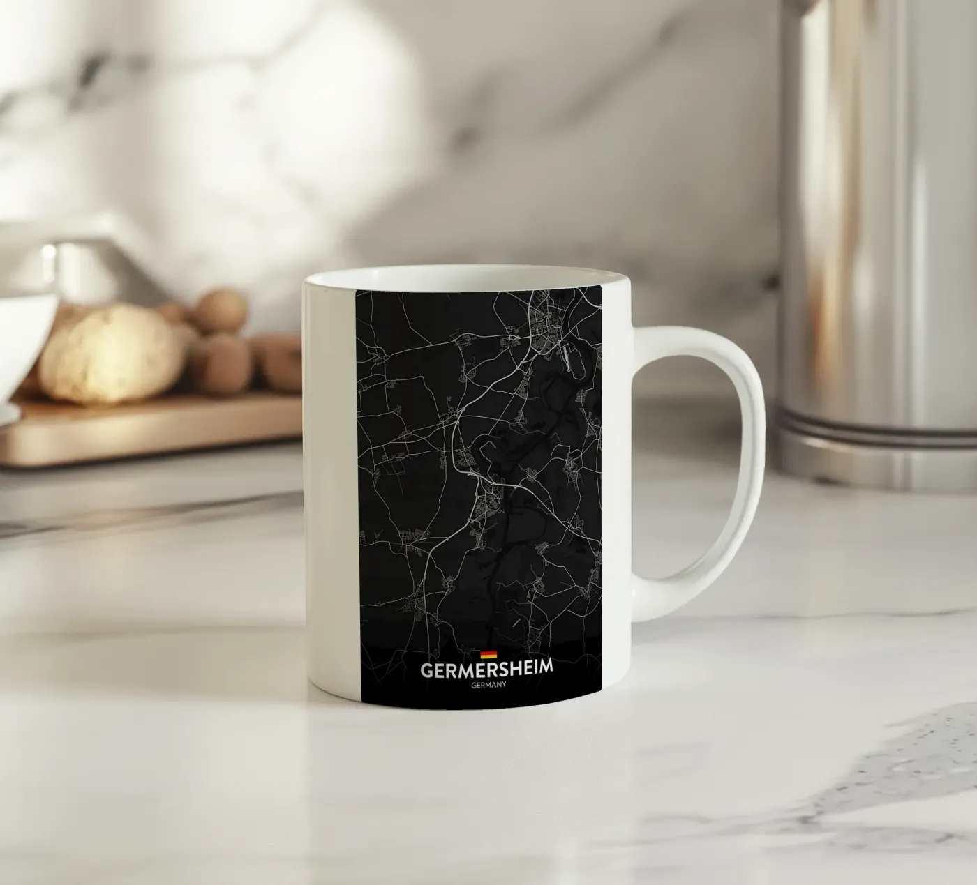 map mug en céramique de Christopher Adams