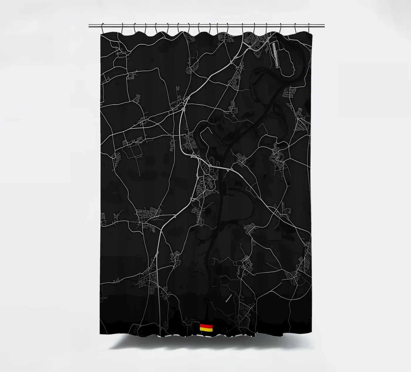 map douchegordijn van Christopher Adams