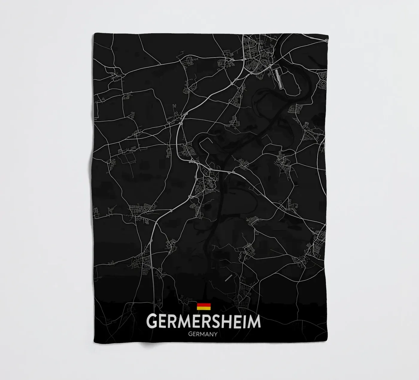 map plaid polaire de Christopher Adams