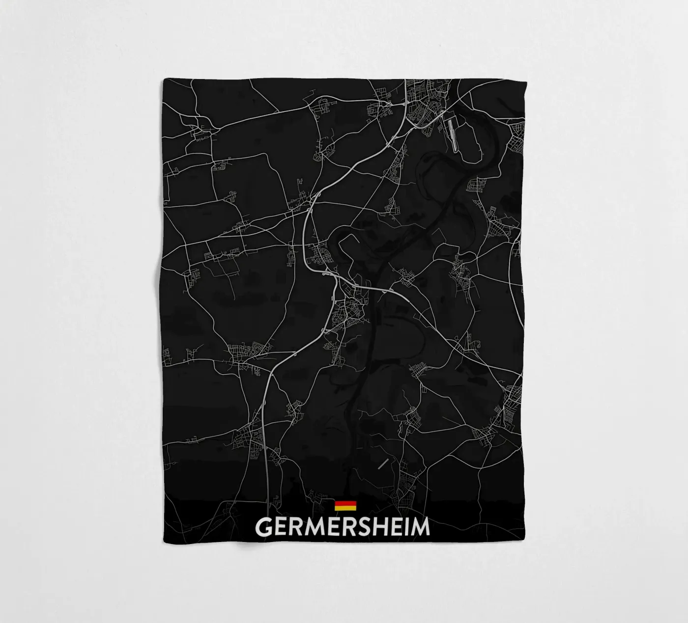 map plaid polaire de Christopher Adams