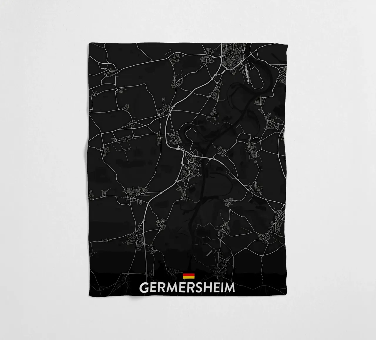 map Fleecedecke von Christopher Adams