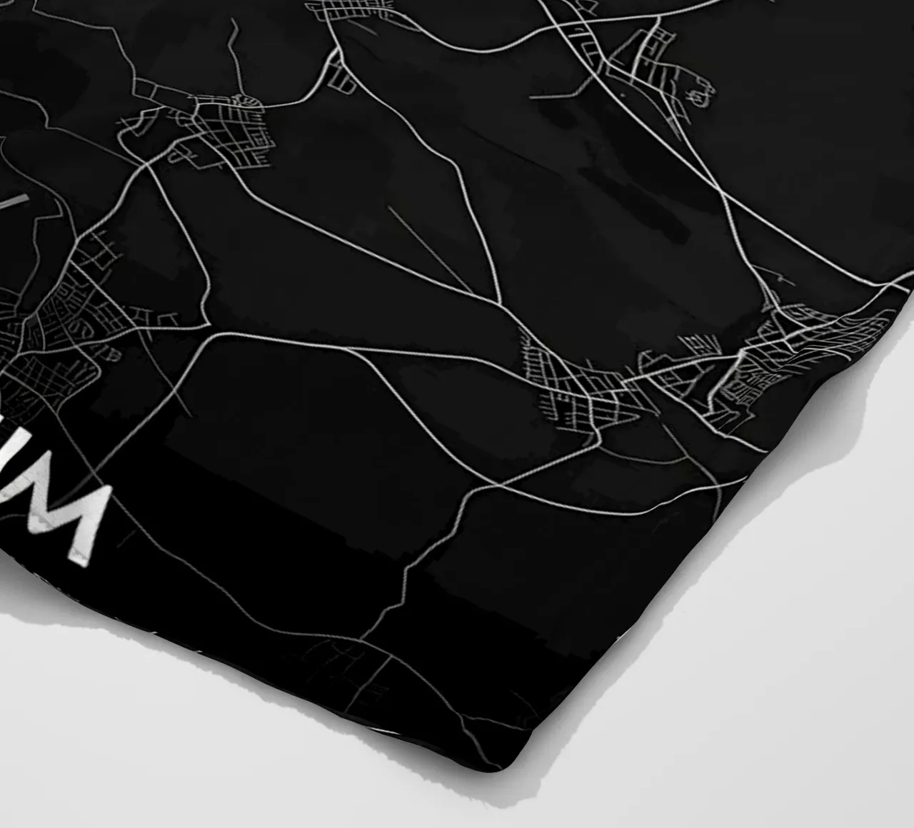 map Fleecedecke von Christopher Adams