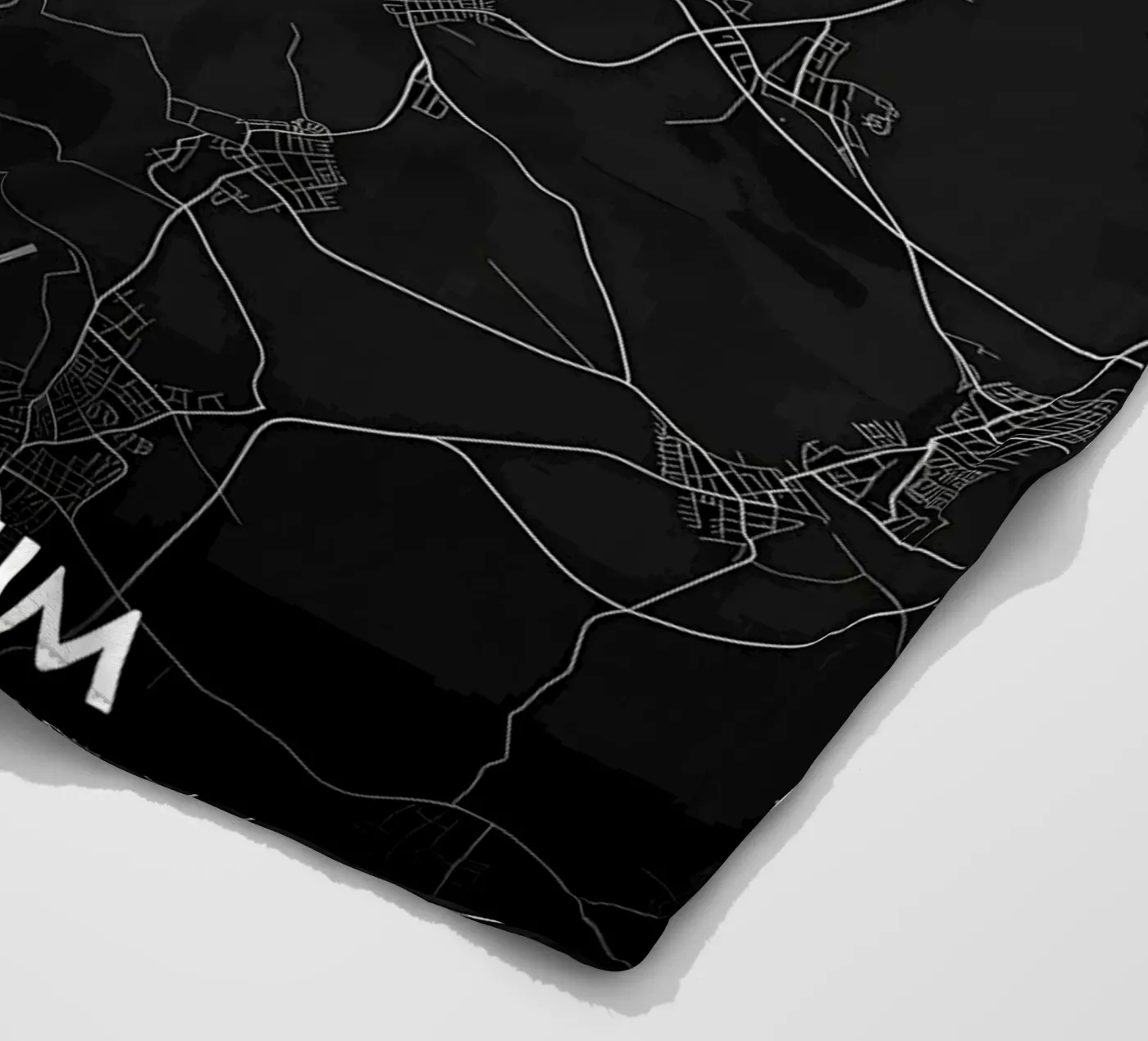 map plaid polaire de Christopher Adams