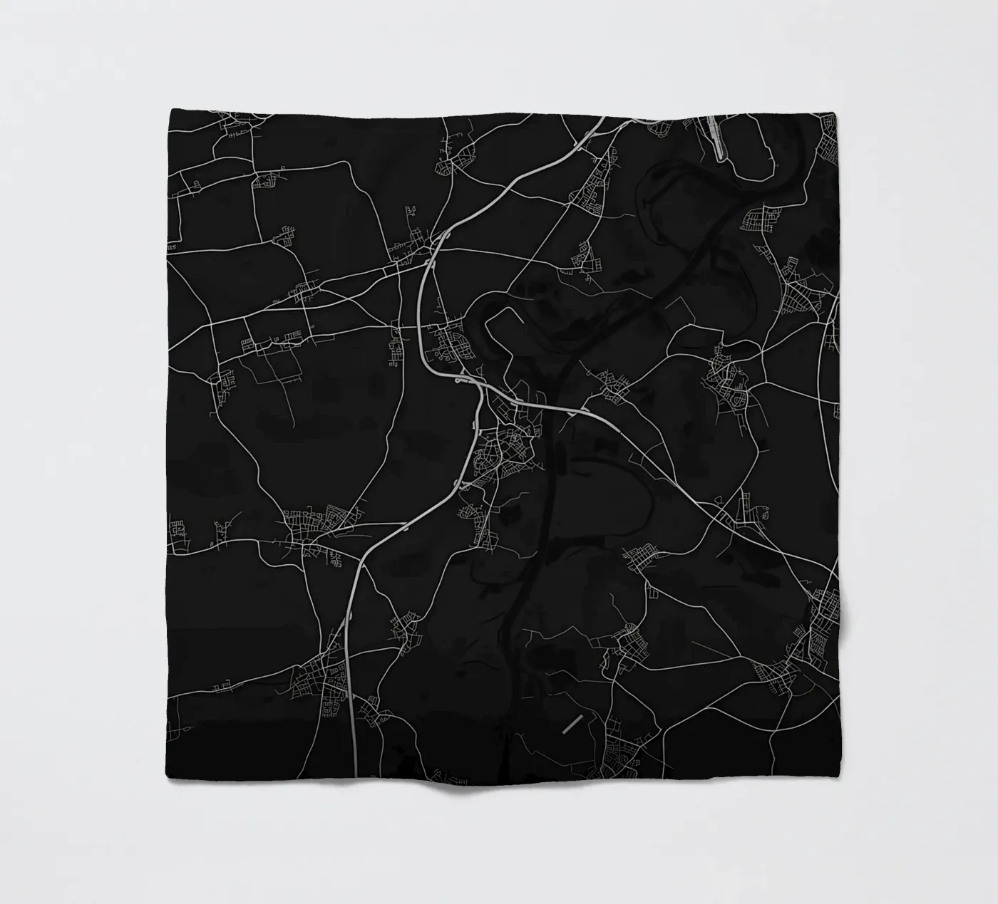 map plaid polaire de Christopher Adams