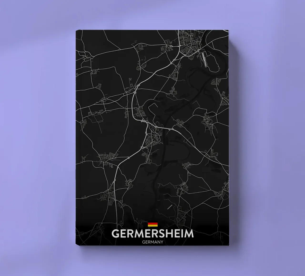 map notebook by Christopher Adams