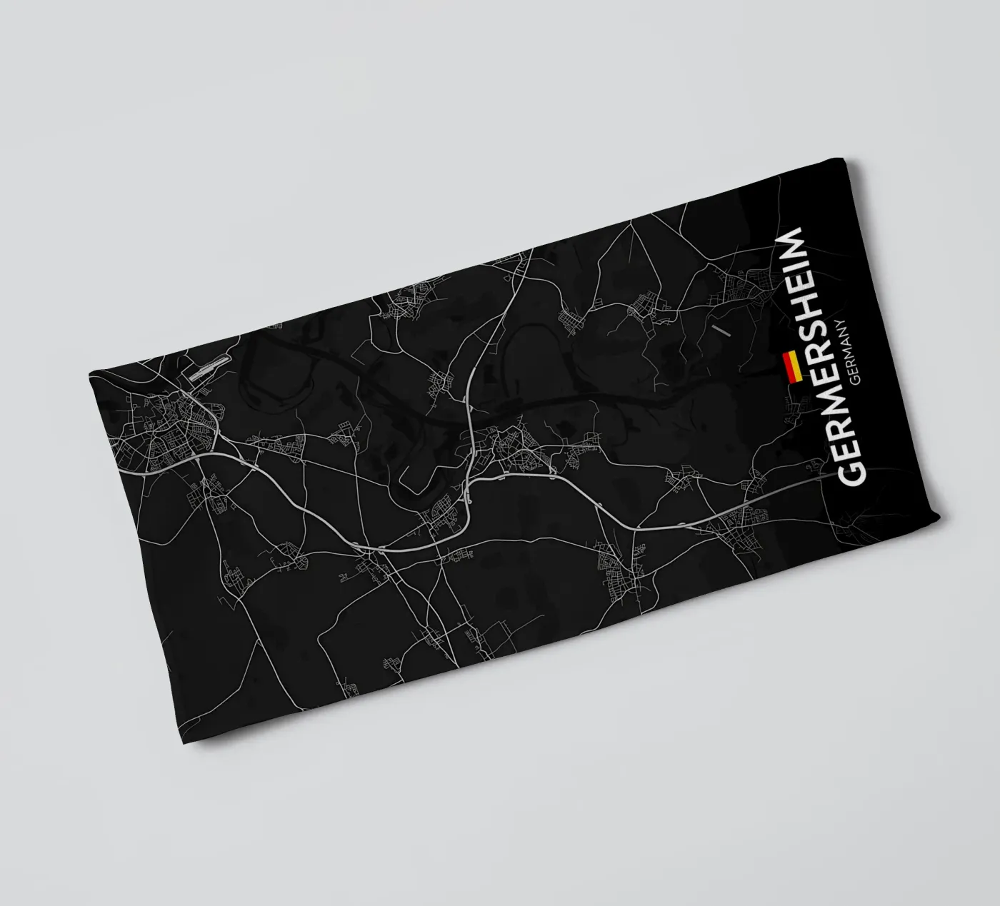 map badhanddoek van Christopher Adams