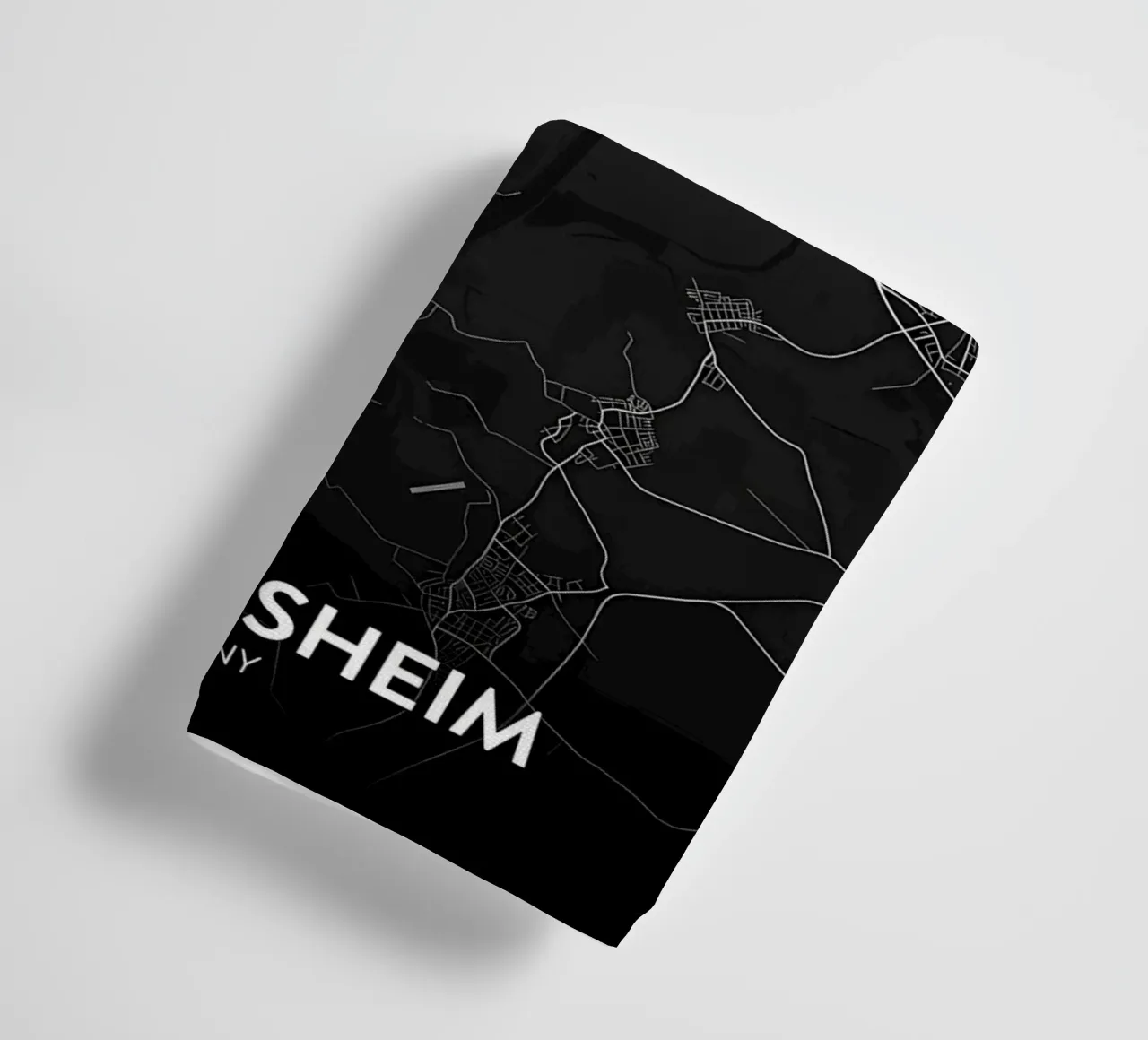 map asciugamano da bagno da Christopher Adams