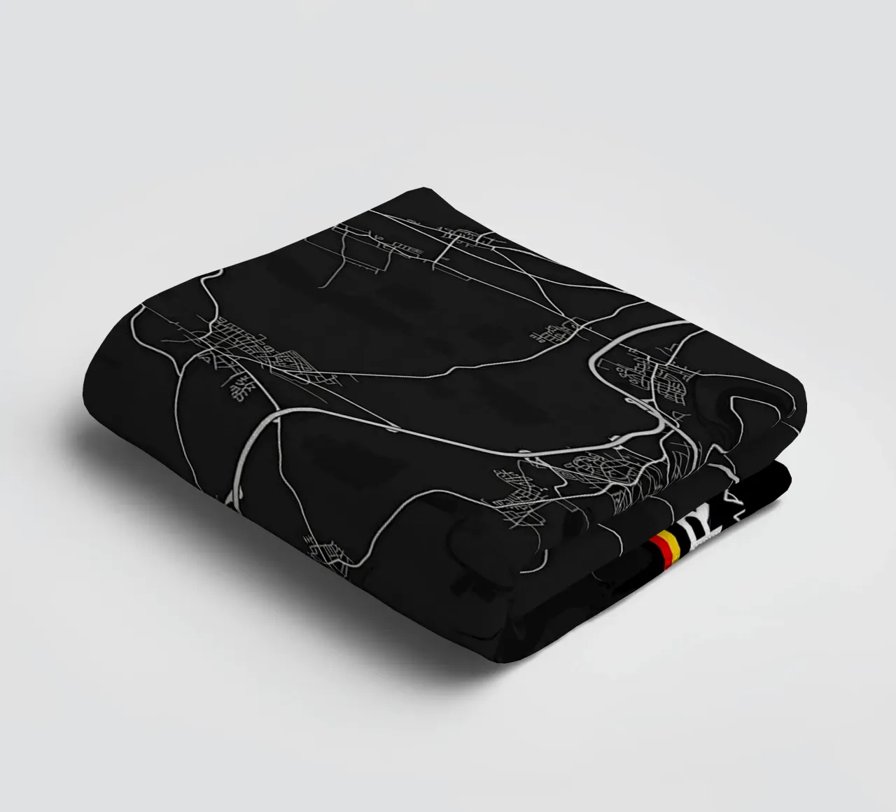 map towel by Christopher Adams