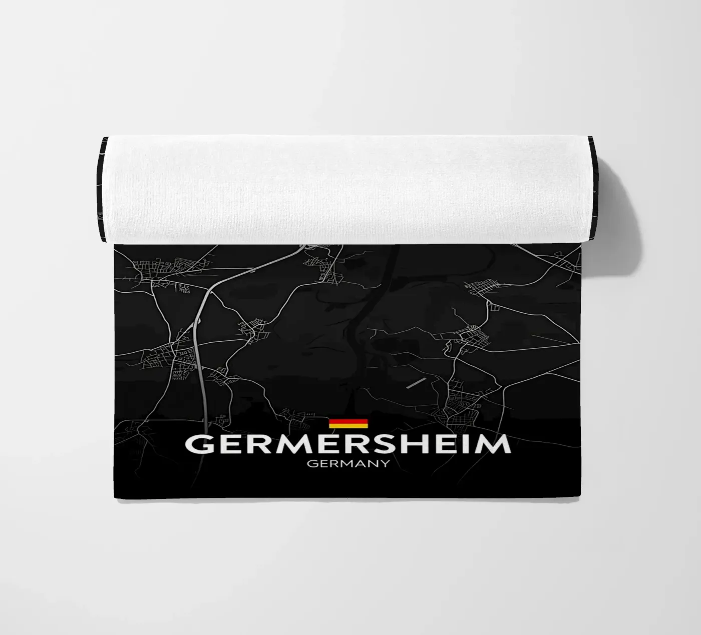 map strandhanddoek van Christopher Adams